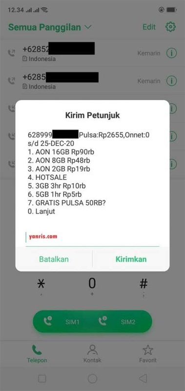 Cara Cek Sisa Pulsa dan Masa Aktif di Semua Operator